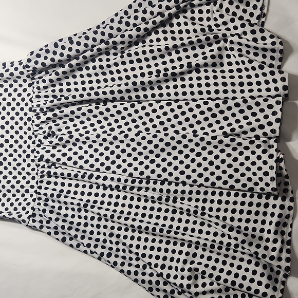 Dot Dot Smile Twirl Dress | Black & White Polka Dot | Size 7 - Picture 6 of 10